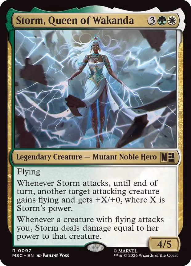 Storm, Queen of Wakanda - R (97)