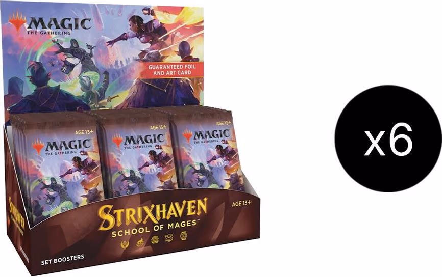 Strixhaven: School of Mages - Set Booster Display Case