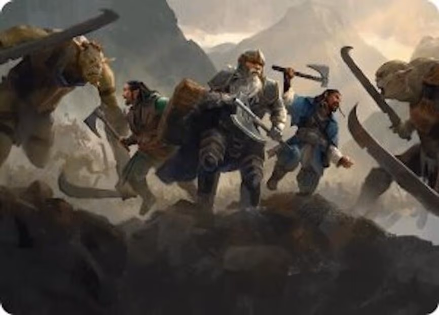 Struggle of Howling Steel Art Card - S (51)
