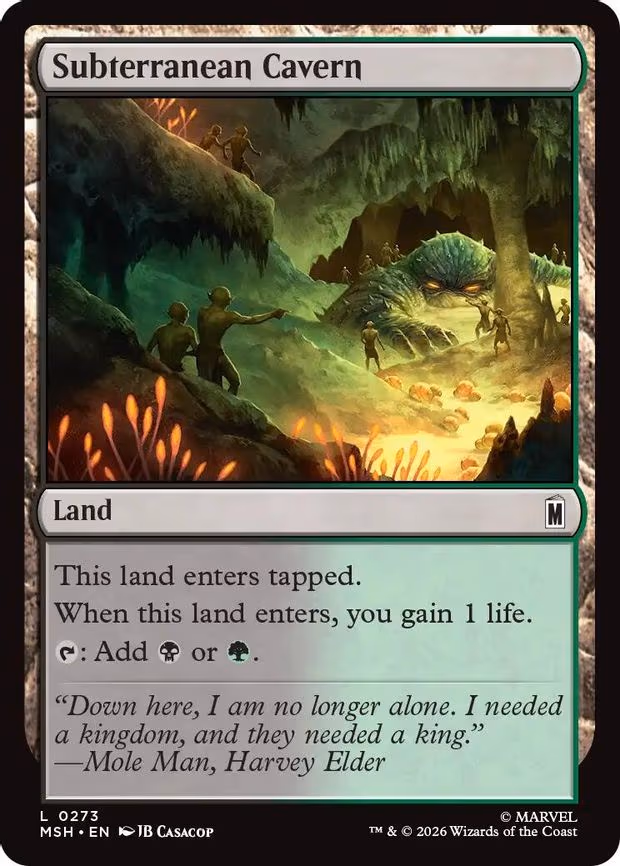 Subterranean Cavern - L (273)