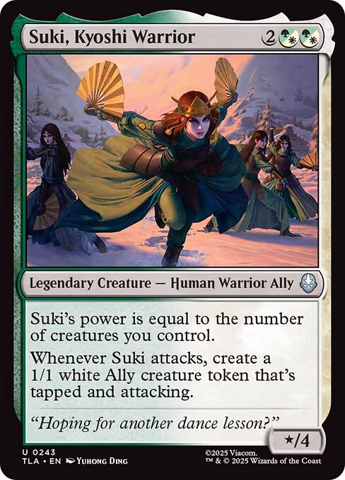 Suki, Kyoshi Warrior