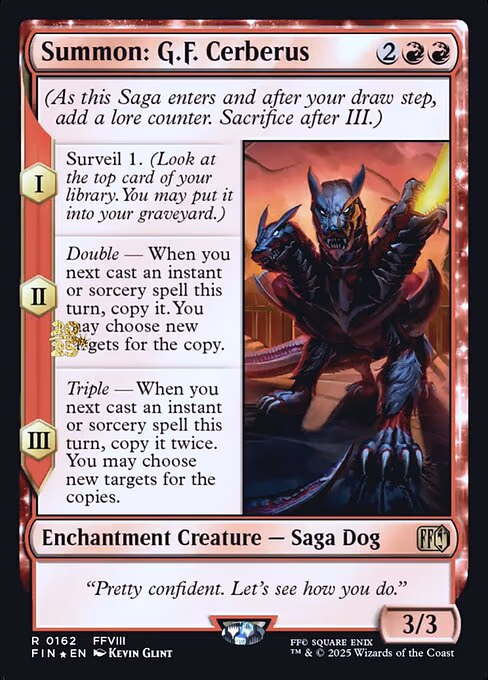 Summon: G.F. Cerberus