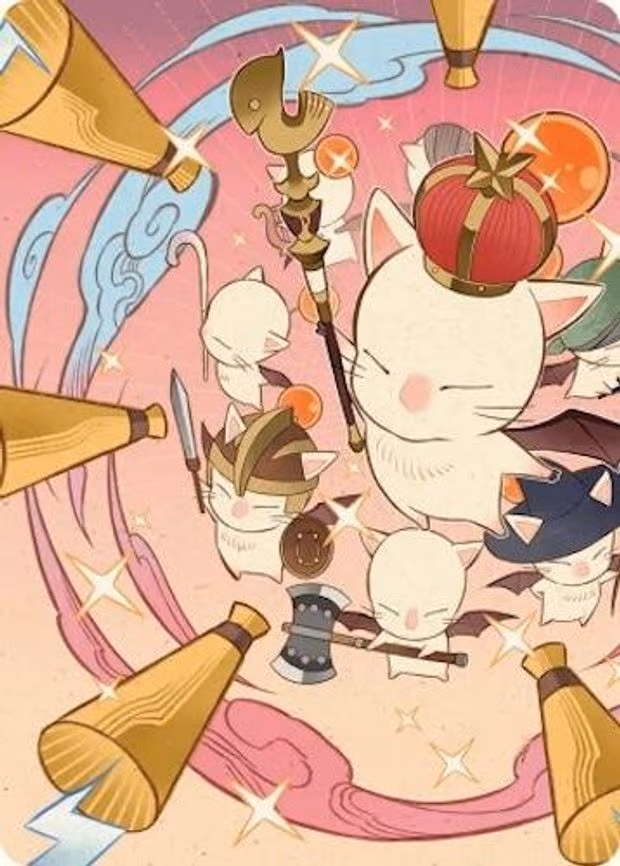 Summon: Good King Mog XII Art Card