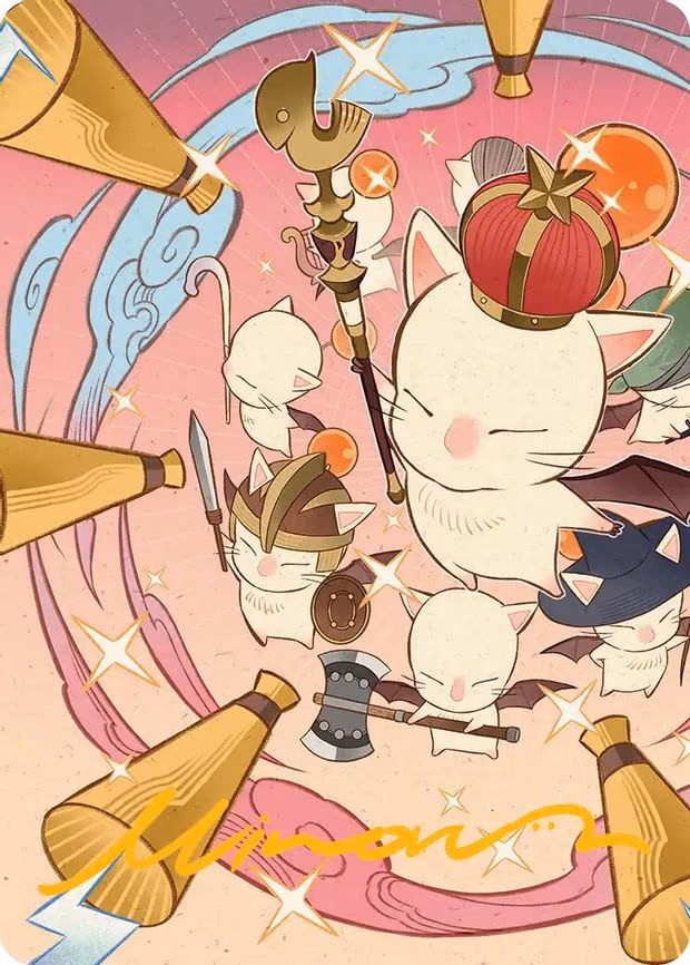 Summon: Good King Mog XII Art Card
