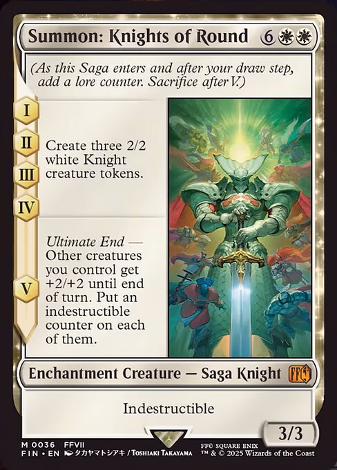 Summon: Knights of Round