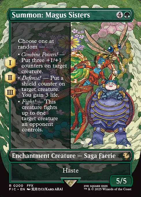 Summon: Magus Sisters