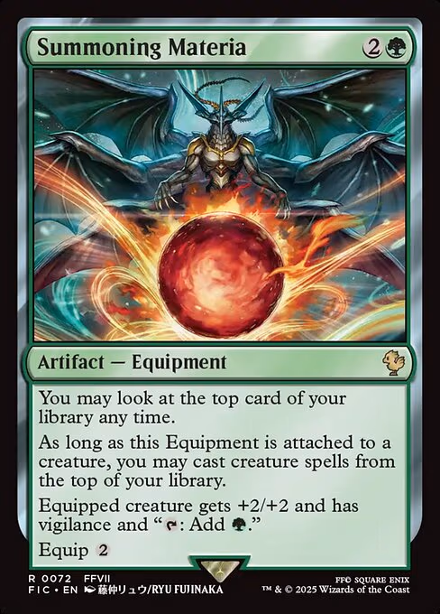 Summoning Materia