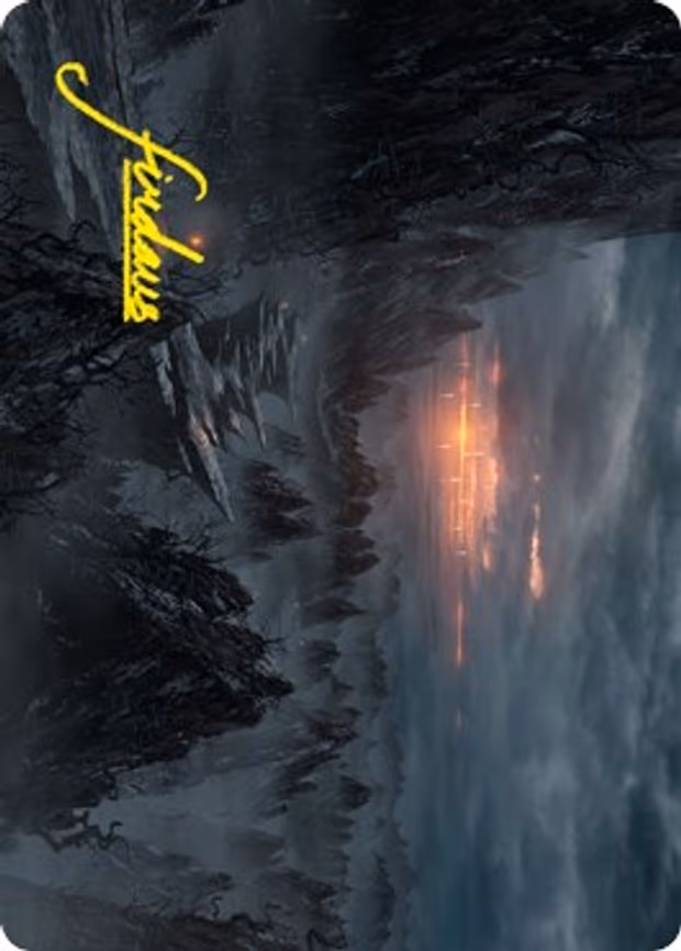 Sundown Pass Art Card