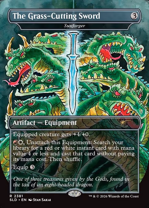 The Grass-Cutting Sword - Sunforger