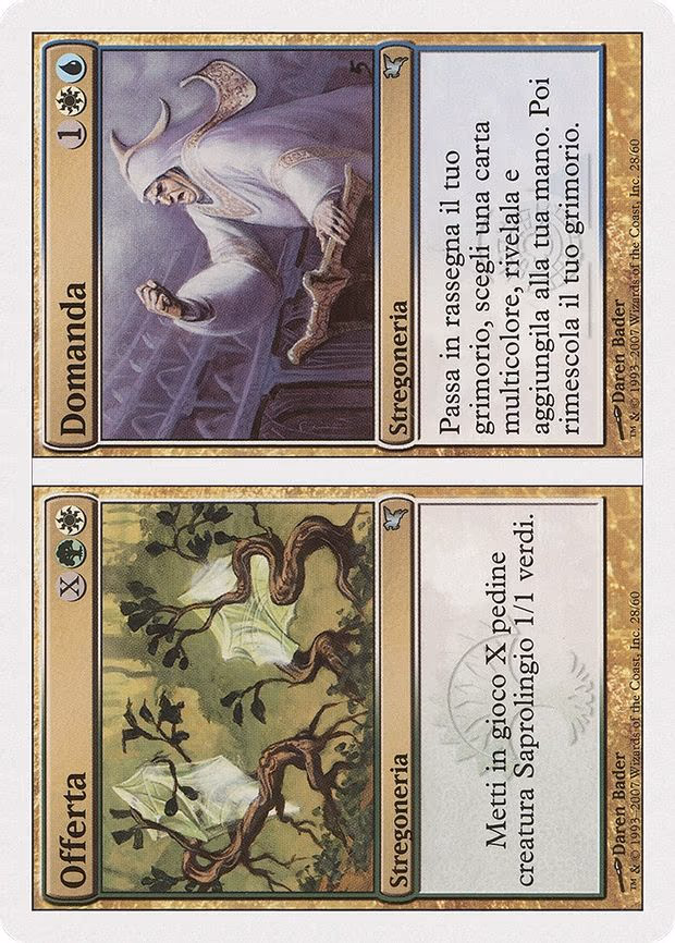 Supply // Demand (Italian) - "Offerta // Domanda"