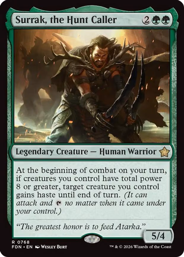 Surrak, the Hunt Caller - R (768)