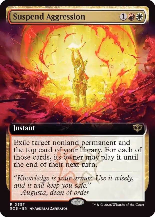 Suspend Aggression
