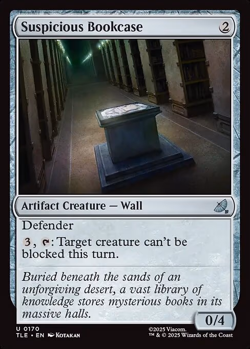 Suspicious Bookcase