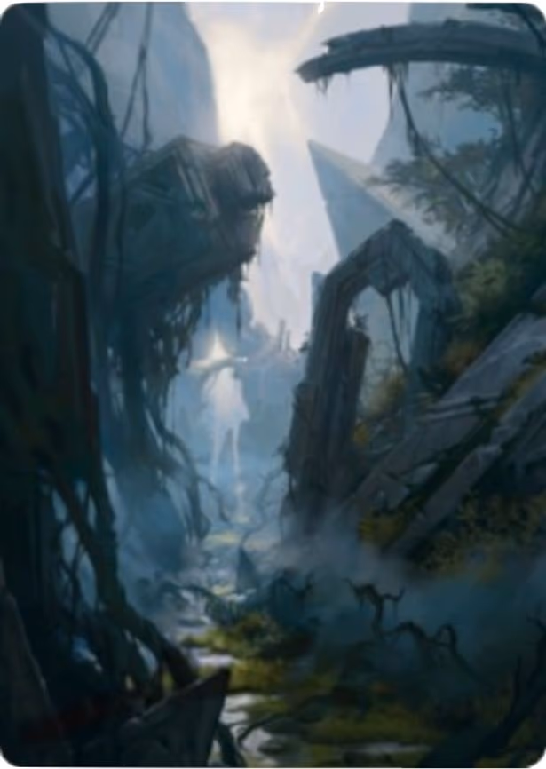 Swamp Art Card
