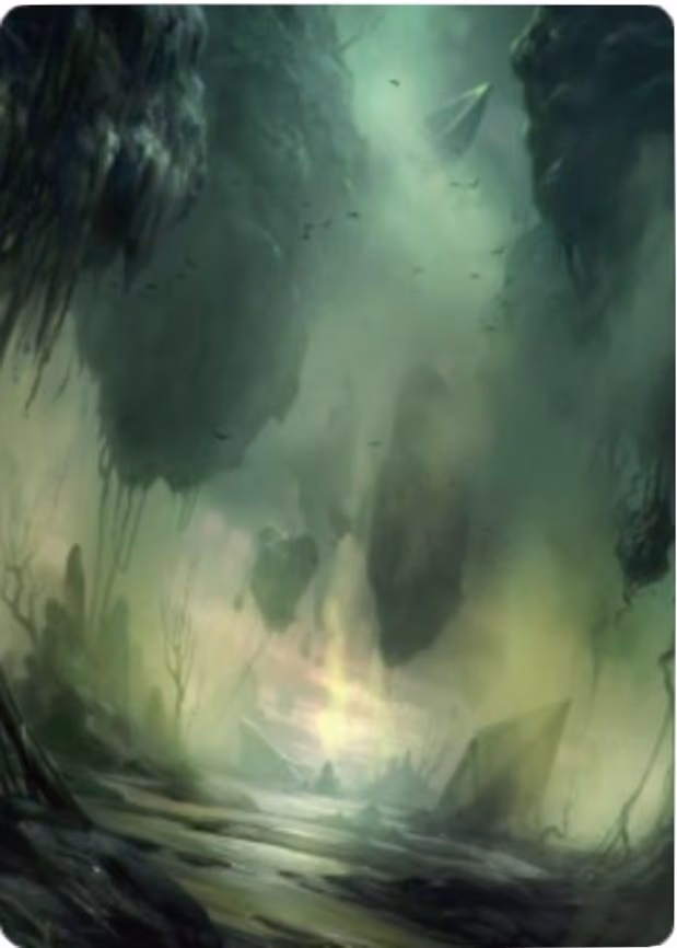Swamp Art Card