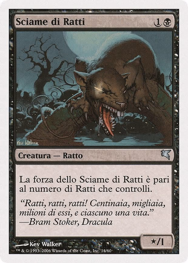 Swarm of Rats (Italian) - "Sciame di rats"