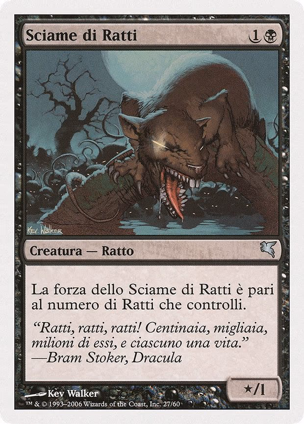 Swarm of Rats (Italian) - "Sciame di rats"