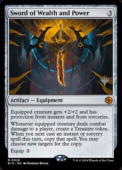 Sword of Wealth and Power - M (26)