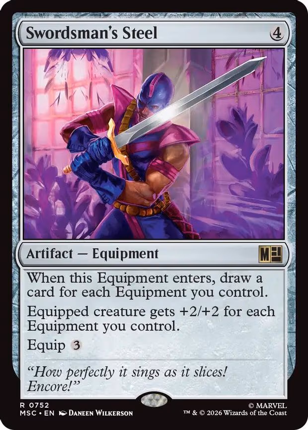 Swordsman's Steel - R (752)
