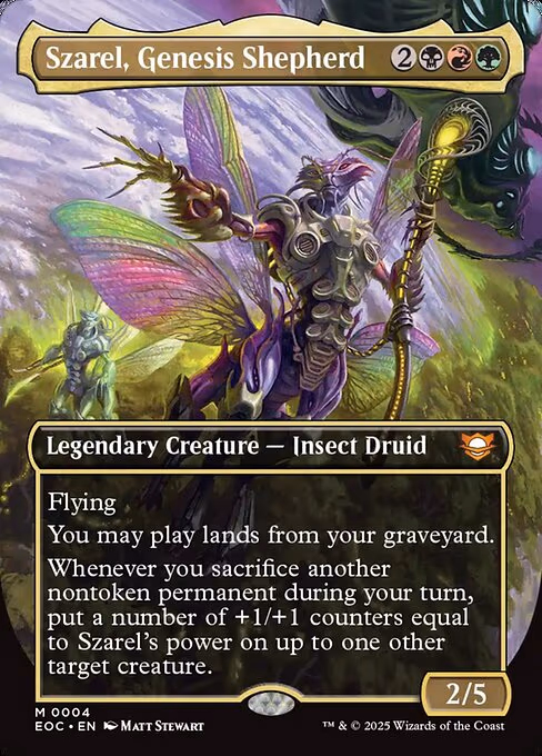 Szarel, Genesis Shepherd