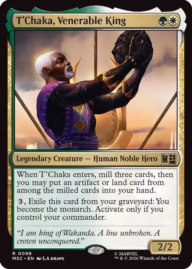 T'Chaka, Venerable King - R (98)
