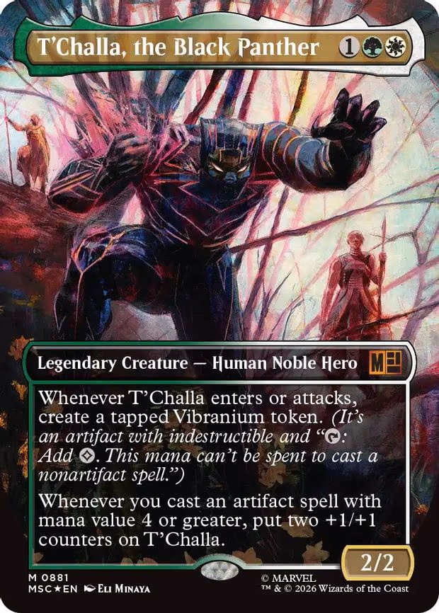 T'Challa, the Black Panther - M (881)