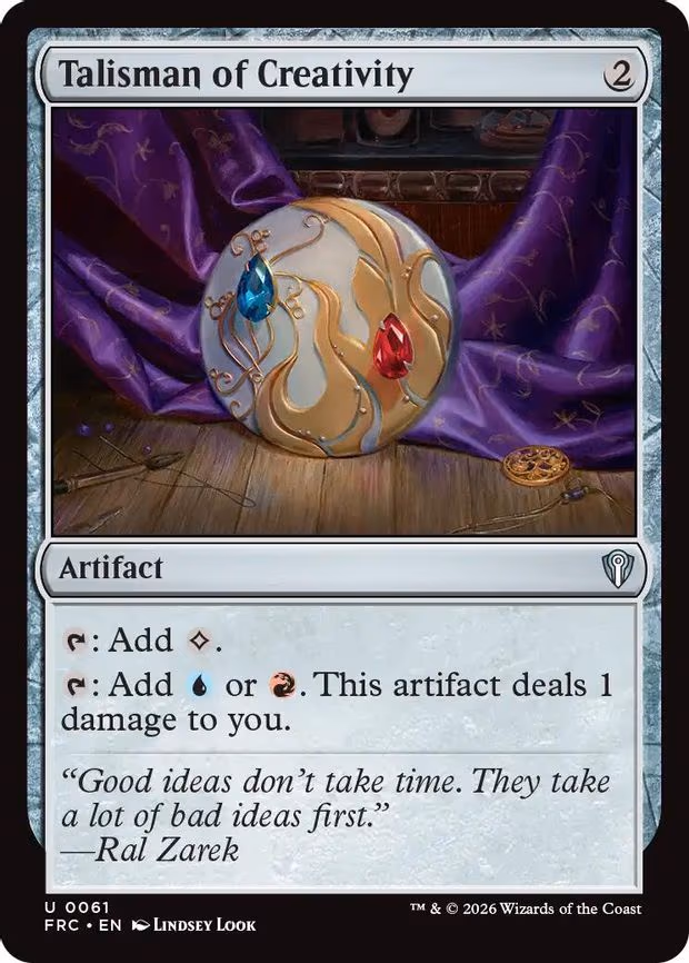 Talisman of Creativity - U (61)