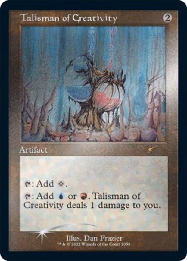 Talisman of Creativity (Retro Frame)