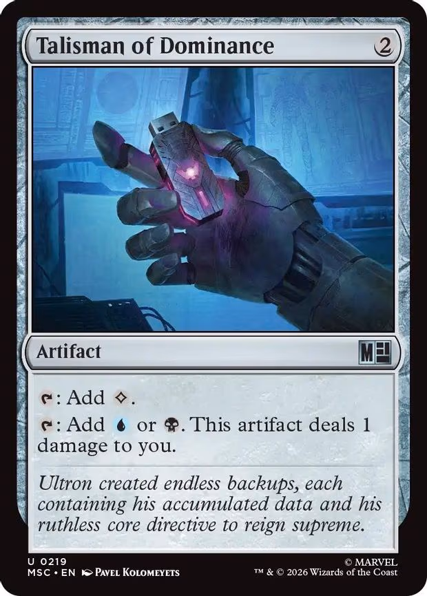 Talisman of Dominance - U (219)