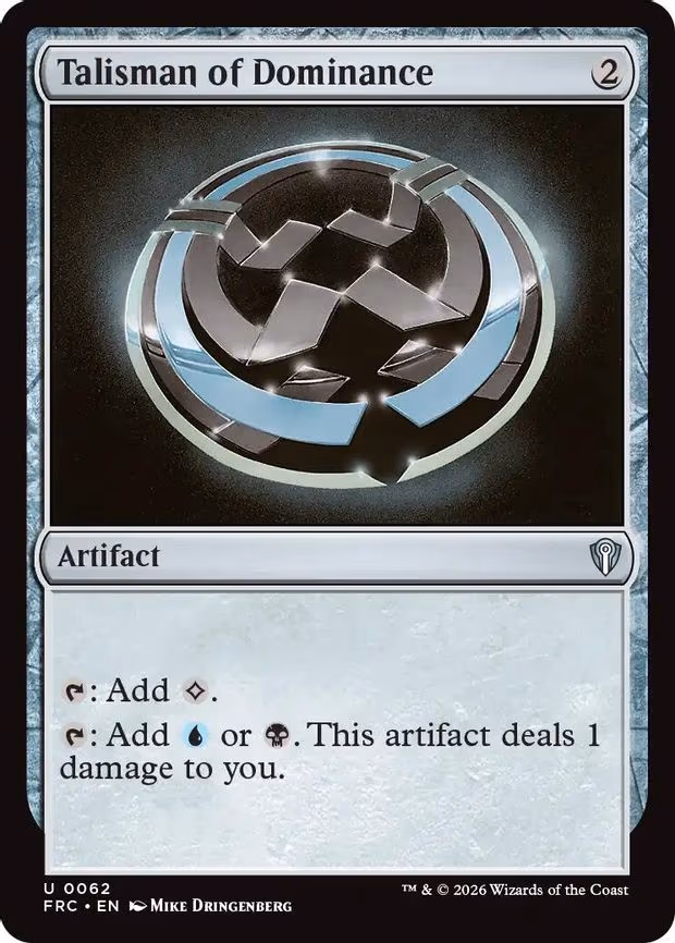 Talisman of Dominance - U (62)
