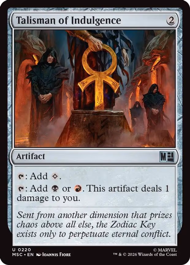 Talisman of Indulgence - U (220)