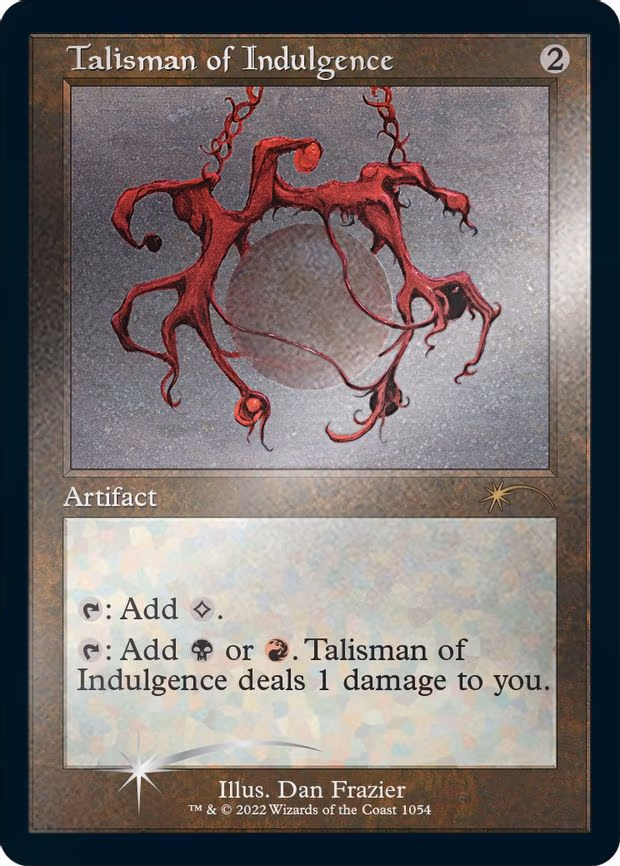 Talisman of Indulgence (Retro Frame)
