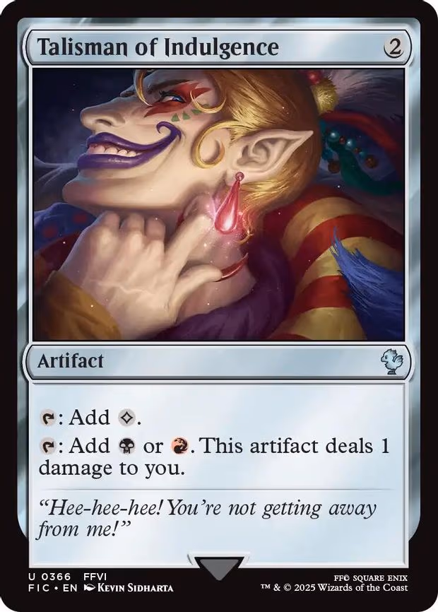 Talisman of Indulgence