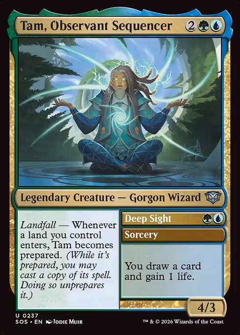 Tam, Observant Sequencer