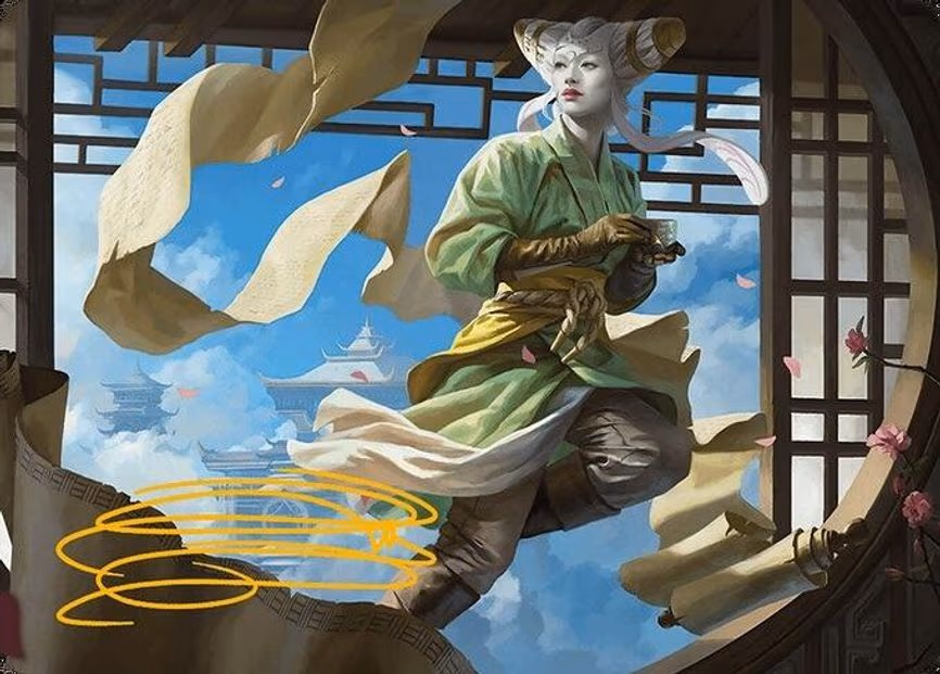 Tamiyo, Inquisitive Student Art Card