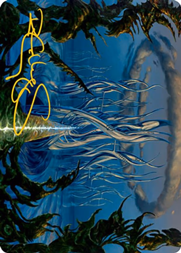 Tanglepool Bridge Art Card