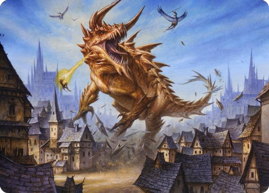 Tarrasque Art Card