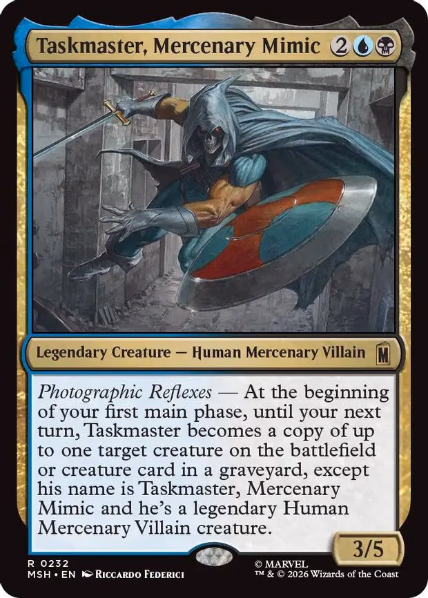 Taskmaster, Mercenary Mimic - R (232)