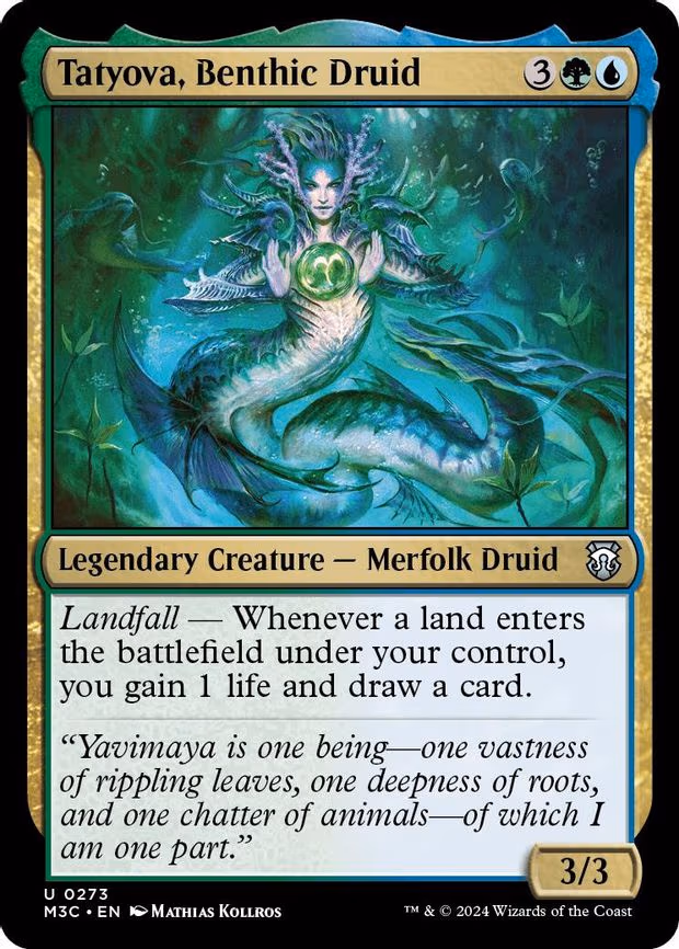 Tatyova, Benthic Druid - U (273)