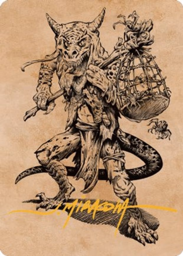 Taunting Kobold Art Card