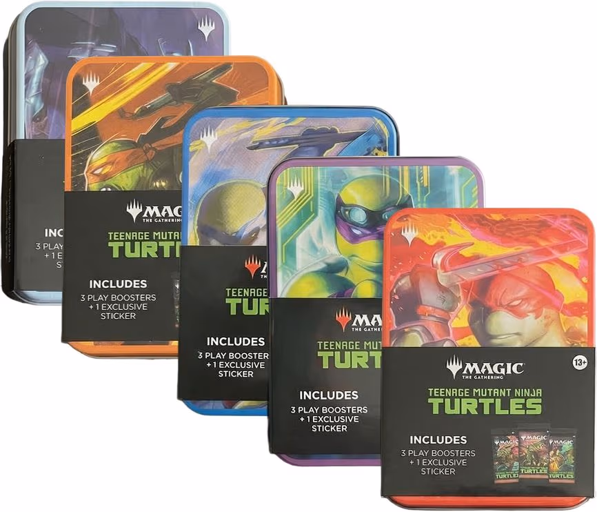 Teenage Mutant Ninja Turtles - Tin [Set of 5]