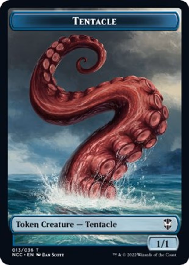 Tentacle // Champion of Wits Double-Sided Token