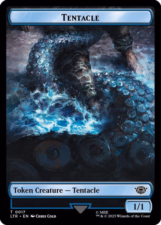 Tentacle // Food (0023) Double-Sided Token