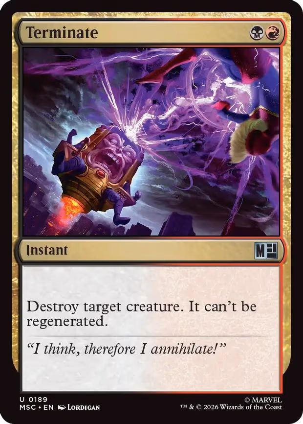Terminate - U (189)