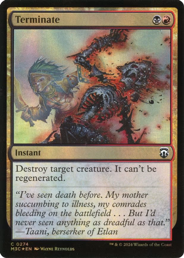 Terminate