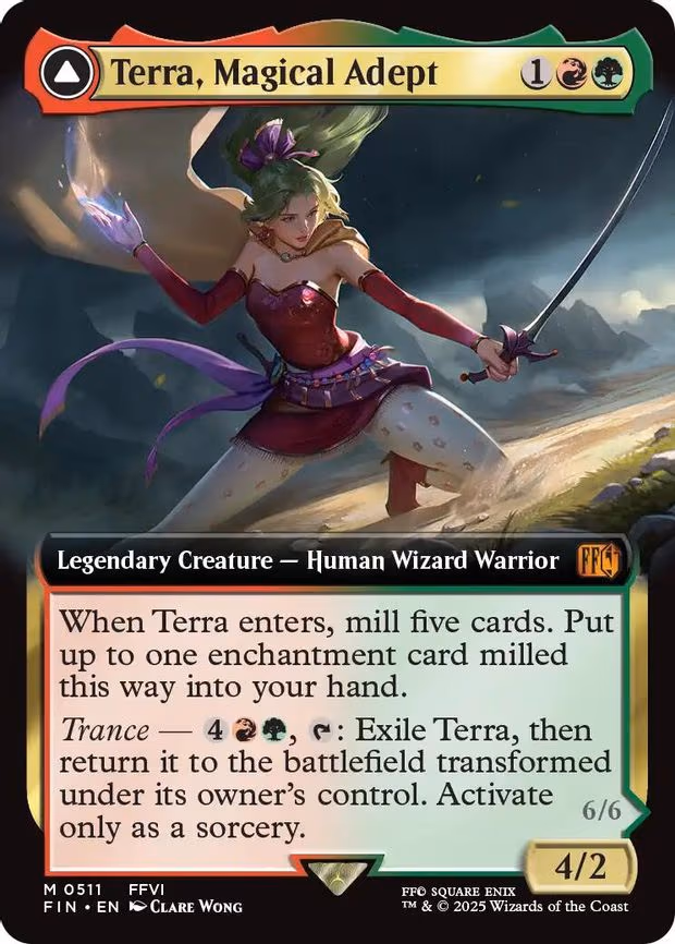 Terra, Magical Adept