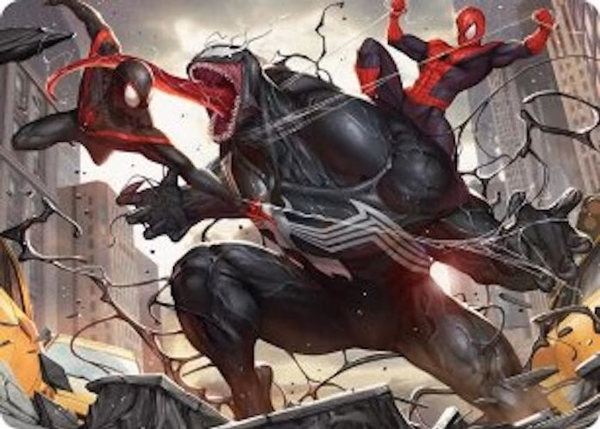 Terrific Team-Up Art Card
