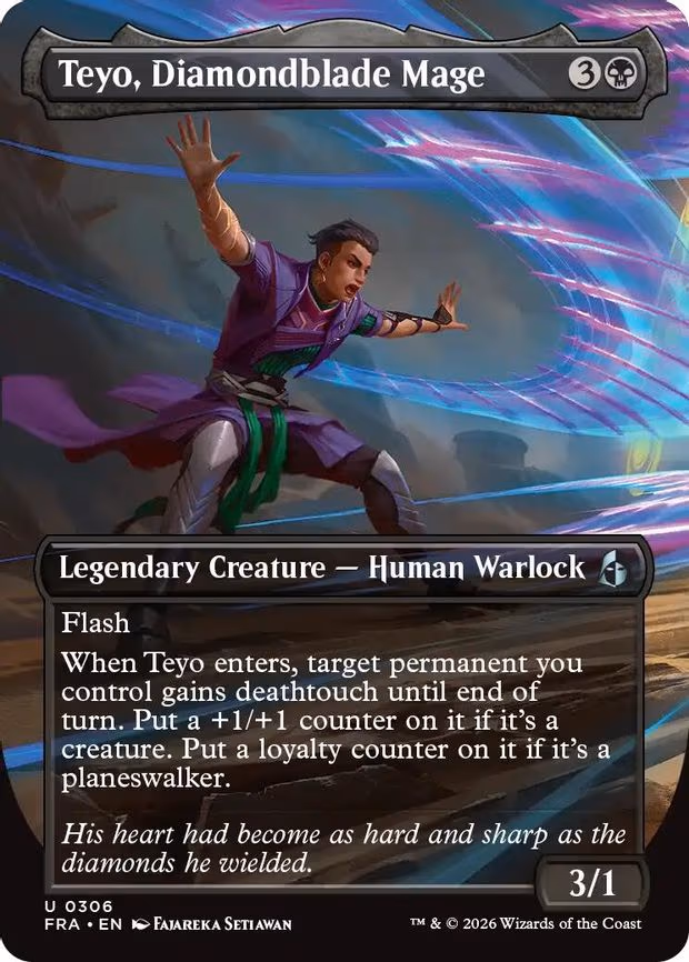 Teyo, Diamondblade Mage - U (306)