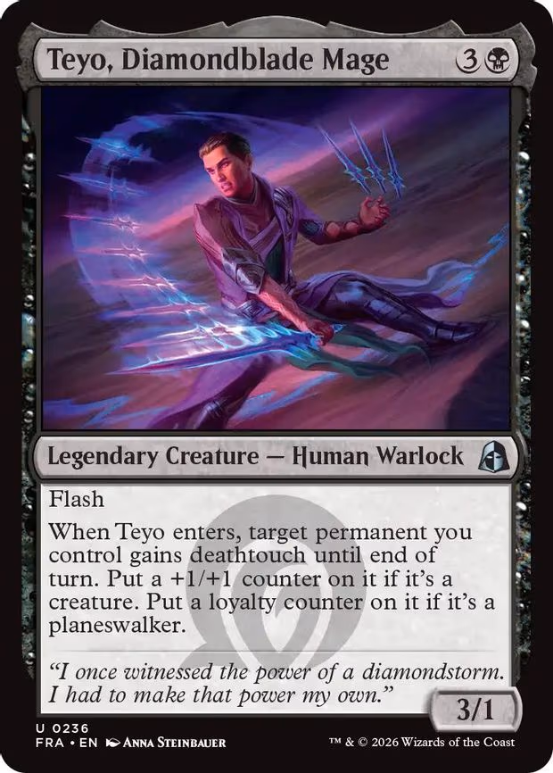 Teyo, Diamondblade Mage - U (236)