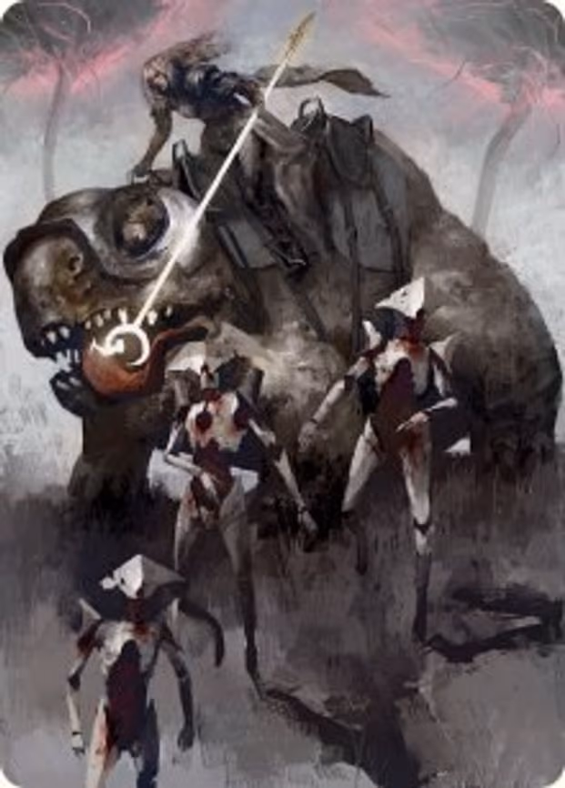 Thalia and The Gitrog Monster Art Card